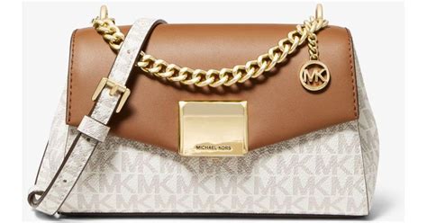 michael kors small lita bag|Lita Small Leather Crossbody Bag .